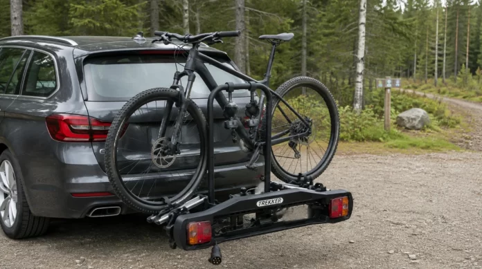 Test av Trekker Cykelhållare 2 cyklar R200