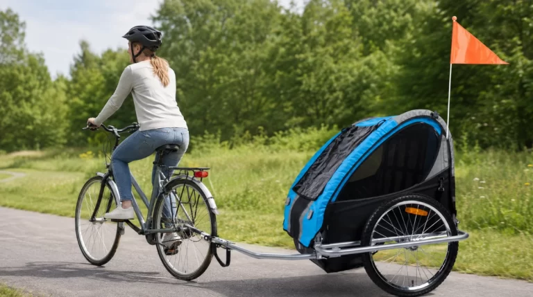 Test av Trekker cykelvagn för 1-2 barn
