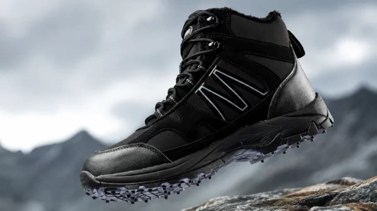 Test av Trekker dubbskor svart Storlekar 36-46