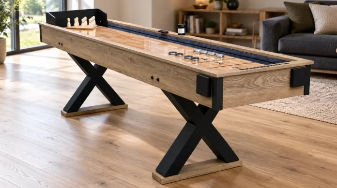 Test av Nordcore 2-i-1 Shuffleboard 9'