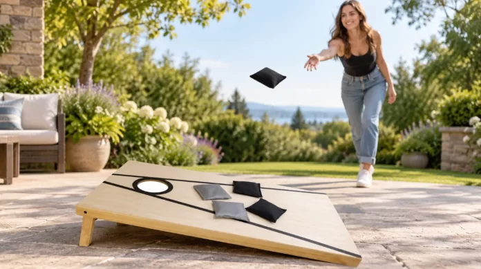 Test av ProSport Cornhole Deluxe 120X60CM