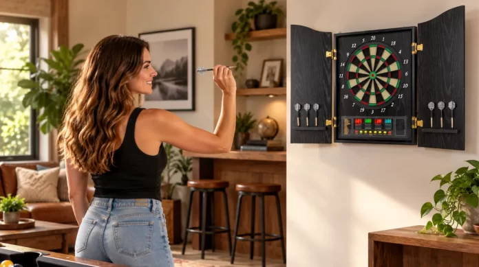 Test av React Dartskap elektronisk