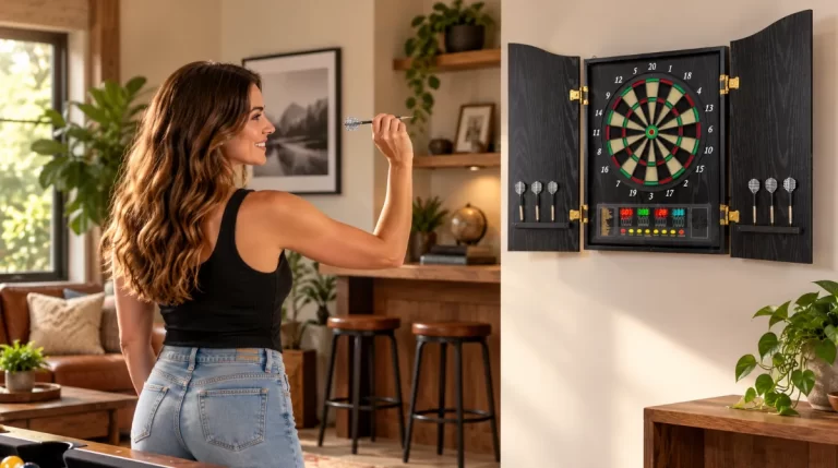 Test av React Dartskap elektronisk