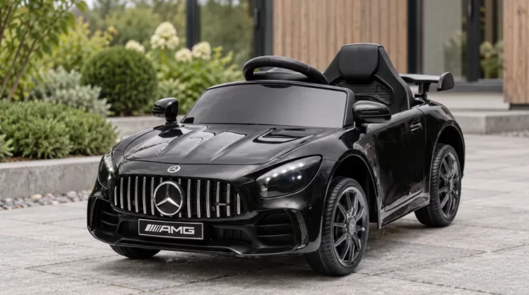 Test av Swoop Elektrisk Bil för barn Mercedes-Benz GTR