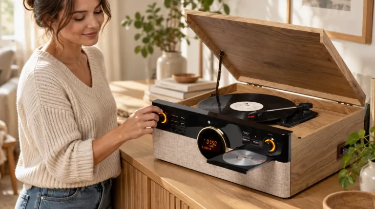 Test av Denver MRD-180 LP-spelare med Bluetooth DAB+/FM-radio