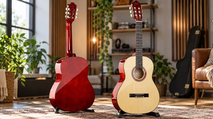 Test av Lykke Akustisk Gitarr Classic storlek 1/2 34"