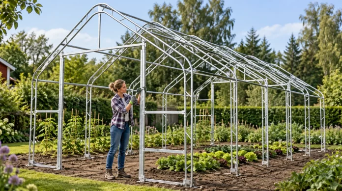 Test av Ranch tält Premium 6,1x9,76x4,88 m 900 g